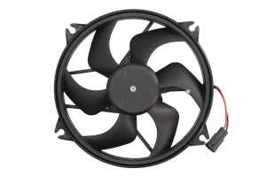 Ventilator radiator Dreapta/Stanga potrivit DS DS 4; CITROEN BERLINGO/MINIVAN, C4, C4 GRAND PICASSO I, C4 I, C4 II, DS4; FIAT SCUDO; PEUGEOT 306, 307, 307/KOMBI, 406, 408 1.2-2.0D 07.98- - Img 1