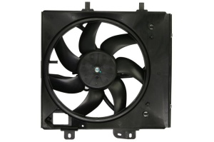 Ventilator radiator potrivit DS DS 3; CITROEN C2, C2 ENTERPRISE, C3 / C3 ORIGIN III, C3 I, C3 II, C3 II/HATCHBACK, C3 III, C3 PLURIEL, C4 CACTUS, C-ELYSEE, DS3; PEUGEOT 1007, 2008 I, 207 1.0-1.6LPG 02.02- - Img 1