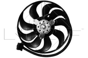 Ventilator radiator potrivit SEAT LEON, TOLEDO II; SKODA OCTAVIA I; VW BORA, BORA I, GOLF IV, GOLF V 1.4/1.6 09.96-06.06 - Img 3