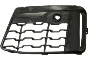 Acoperire bara fata Dreapta potrivit BMW X1 (F48) dupa 2014 dupa 2015 - (pachet M, cu gauri pentru senzorii de parcare, plastic, negru) - Img 2