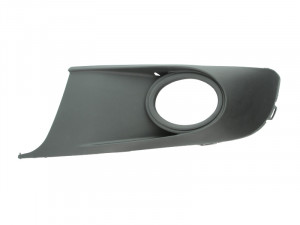 Acoperire bara fata Stanga potrivit VW CADDY III, CADDY III/MINIVAN 2004-2015 dupa 2010 - (cu gauri pentru lampa de ceata, negru)