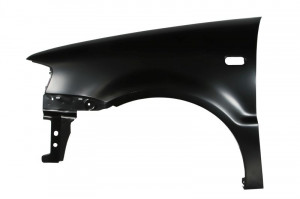 Aripa Stanga potrivit VW POLO, POLO III CLASSIC 1999-2001 - (cu locas semnalizator, cu orificii de acoperire prag lateral)