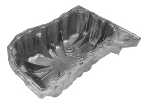 Baie ulei (aluminiu) potrivit OPEL VIVARO A; RENAULT ESPACE IV, GRAND SCENIC II, LAGUNA II, MEGANE II, SCENIC II, SCENIC III, TRAFIC II 1.9D/2.0 02.01- - Img 1