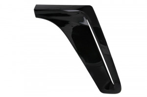 Bandou aripa fata stanga potrivit BMW 7 G11, G12 2015-2019 - (negru)