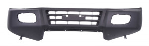 Bara fata cu locas proiector, cu locas ornament, grunduit potrivit MITSUBISHI PAJERO CLASSIC, PAJERO III 2000-2002
