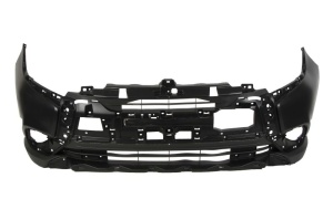 Bara protectie fata potrivita Mitsubishi OUTLANDER III 2018-2022 - negru