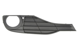 Capac bara fata Dreapta inchis, cu locas lampa ceata, negru potrivit BMW 3 F30, F80, 3 F31 2011-2019 dupa 2011