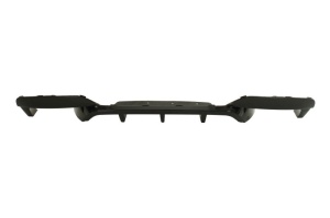 Capac bara spate inferior negru lucios, cu decupaj teava evacuare: dublu potrivit BMW 6 F12, F13 Coupe 11.10-05.17 - Img 2
