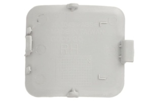 Capac carlig remorcare Spate (2 buc., M-PAKIET, plastic, grund) potrivit BMW X1 (E84) 03.09-06.15 10.09-06.15 - Img 2