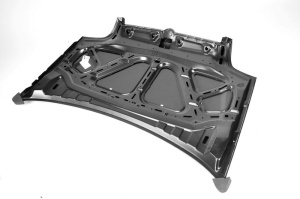 Capota motor (galvanizat, CZ) potrivit FIAT DOBLO, DOBLO/MINIVAN 03.01-12.05 - Img 3