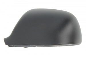 Carcasa oglinda Stanga potrivit VW AMAROK, MULTIVAN T5, MULTIVAN T6, TRANSPORTER T5, TRANSPORTER T6, TRANSPORTER T6 / CARAVELLE T6 dupa 2003 - (mat; negru)