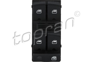 Comutator macara geam Fata Stanga potrivit AUDI A3, A6 C6, Q7 1.2-6.0D 05.03-08.15 - Img 3