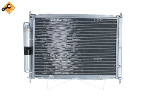 Condensator A/C (cu uscator) potrivit RENAULT TWINGO II, WIND 1.2/1.5D/1.6 03.07- - Img 1