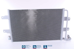 Condensator climatizare (cu uscator, element aditional) potrivit VW NEW BEETLE 1.4-3.2 04.00-09.10 - Img 3