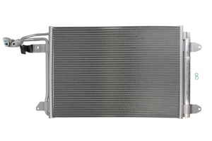 Condensator climatizare (cu uscator) potrivit AUDI A3, TT; SEAT ALTEA, ALTEA XL, LEON, TOLEDO III; SKODA OCTAVIA II, SUPERB II, YETI; VW CADDY ALLTRACK, CADDY ALLTRACK/MINIVAN, CADDY III 1.0-3.6 02.03- - Img 1