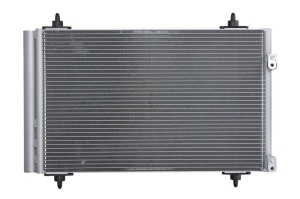 Condensator climatizare (cu uscator) potrivit DS DS 4, DS 5; CITROEN BERLINGO, BERLINGO MULTISPACE, BERLINGO/MINIVAN, C4, C4 GRAND PICASSO I, C4 I, C4 II, C4 PICASSO I, DS4, DS5; PEUGEOT 3008 1.2-Electric 08.00- - Img 1