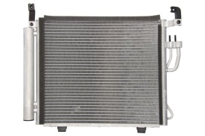 Condensator climatizare (cu uscator) potrivit HYUNDAI I10 I 1.1D/1.1LPG 01.08-12.13 - Img 1