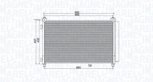 Condensator climatizare (cu uscator) potrivit MAZDA CX-9 3.7 01.07- - Img 2