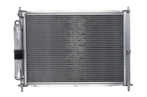 Condensator climatizare (cu uscator) potrivit NISSAN MICRA III 1.5D 01.03-06.10 - Img 2