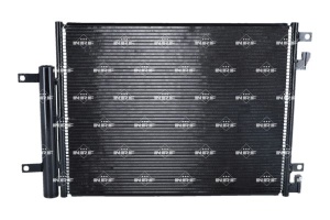 Condensator climatizare (cu uscator) potrivit OPEL KARL 1.0/1.0LPG 01.15-03.19 - Img 3