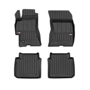 Covoras podea cauciuc FROGUM TPE, 4 buc proLine 3D, fata/spate, set, culoare negru, potrivit SUBARU LEGACY IV 09.03-03.12 - Img 1