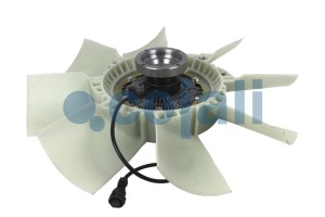Cupla ventilator radiator (cu ventilator, 680mm, numar lame: 8, numar pini: 5/7) potrivit VOLVO FM, FM12 D11A-370-D13C500 08.98- - Img 4