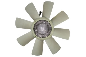 Cupla ventilator radiator (cu ventilator, 750mm, numar lame: 8, numar pini: 5) potrivit RVI MAGNUM; VOLVO FH, FH12, FH16 D12D500-DXi13 09.01- - Img 1