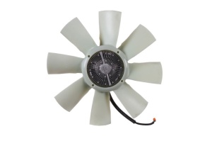 Cupla ventilator radiator (cu ventilator, 750mm, numar lame: 8, numar pini: 2) potrivit SCANIA G I, P I, R I, T DC11.08-DT16.08 01.03-05.19 - Img 1