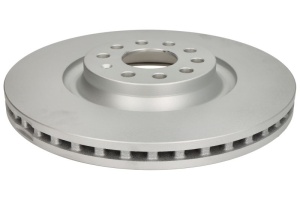Disc frana Fata Dreapta/Stanga (fara pivot de fixare a rotii) potrivit AUDI A3, Q2, Q3, TT; CUPRA ATECA, FORMENTOR, LEON, LEON SPORTSTOURER; SEAT LEON, LEON SC, LEON ST 1.0-3.6 12.01- - Img 1