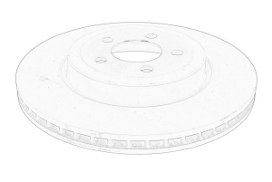 Disc frana Fata Dreapta/Stanga potrivit CHRYSLER 300 C, 300C; DODGE CHALLENGER, CHALLENGER SE, CHARGER, MAGNUM, MAGNUM II 2.7-6.4 09.04- - Img 1