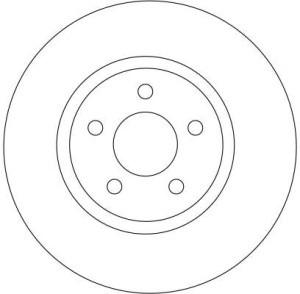 Disc frana Fata Dreapta/Stanga potrivit CHRYSLER PT CRUISER 1.6-2.4 06.00-12.10 - Img 4