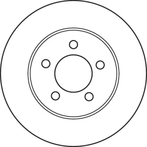 Disc frana Fata Dreapta/Stanga potrivit JEEP CHEROKEE, LIBERTY 2.4-3.7 01.01- - Img 4