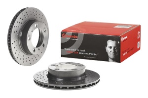 Disc frana Fata Dreapta/Stanga potrivit PORSCHE BOXSTER, CAYMAN 2.7 11.04-12.09 - Img 2
