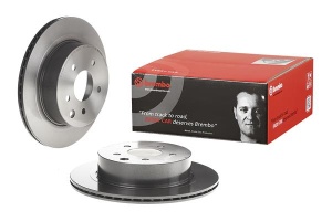 Disc frana Spate Dreapta/Stanga potrivit INFINITI G; NISSAN 350Z, JUKE, LEAF, QASHQAI I, ROGUE, X-TRAIL, X-TRAIL I, X-TRAIL II, X-TRAIL III; RENAULT KOLEOS I, KOLEOS II 1.5D-Electric 06.01- - Img 4