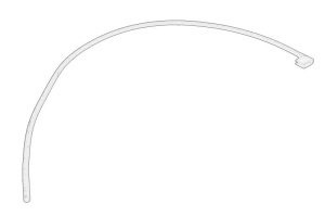 Diuza spalator parbriz Fata Stanga potrivit VW CRAFTER 30-35, CRAFTER 30-50 2006-2016 - Img 2
