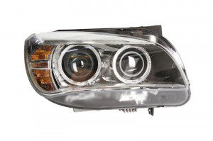 Far Dreapta (bi-xenon, D1/D1S, electric, cu motor, culoare semnalizator: transparent) potrivit BMW X1 (E84) -06.15 - Img 1