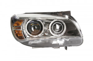 Far Dreapta (bi-xenon, D1/D1S, electric, cu motor, culoare semnalizator: transparent) potrivit BMW X1 (E84) -06.15 - Img 3