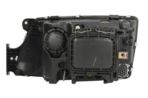 Far dreapta (D1R/H21W/H7/LED/PY21W, electric, cu motor, culoare insert: crom platinat, culoare semnalizator: alb) potrivit MAN TGX I 06.06-09.21 - Img 2