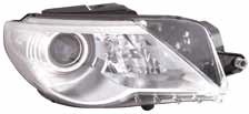 Far Dreapta (D1S/H7/P21W/W5W, electric, cu motor, obiectiv) potrivit VW PASSAT CC 2008-2012