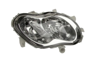 Far Dreapta (H1/H7, electric, cu motor, culoare insert: cromat) potrivit SMART CABRIO, CITY-COUPE, FORTWO