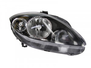 Far Dreapta (H1/H7, electric, cu motor, culoare insertie: negru) potrivit SEAT ALTEA, ALTEA XL, LEON, TOLEDO III