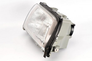 Far Dreapta (H1/H7, electric, fara motoras, culoare insertie: alb, culoare semnalizator: transparent) potrivit MERCEDES C T-MODEL (S202), C (W202) 01.96-12.00 - Img 2