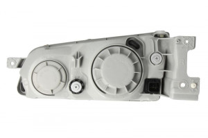Far Dreapta (H1/H7, electric, fara motoras, culoare insertie: cromat, culoare semnalizator: transparent) potrivit HYUNDAI H-1, H-1 / STAREX - Img 2