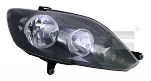 Far Dreapta (H15/H7, electric, cu motor, culoare insertie: negru) potrivit VW GOLF PLUS 5 - Img 3
