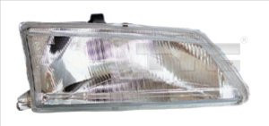 Far Dreapta (H4, electric, mecanic, fara motoras, culoare insertie: cromat) potrivit PEUGEOT 106 I, 106 I/HATCHBACK