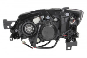 Far Dreapta (H7/HB3, electric, cu motor, culoare insertie: negru) potrivit SUBARU IMPREZA 2008-2012 - Img 2