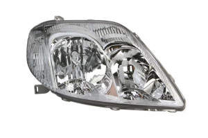 Far Dreapta (H7/HB3/PY21W/W5W, electric, fara motoras, culoare insertie: cromat, culoare semnalizator: alb) potrivit TOYOTA COROLLA -07.07 - Img 1