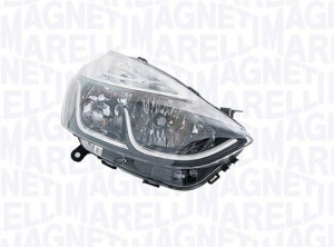 Far Dreapta (halogen, H1/H7, electric, cu motor, culoare insertie: cromat, culoare semnalizator: portocaliu) potrivit RENAULT CLIO IV, CLIO IV/HATCHBACK - Img 3