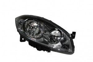 Far Dreapta (halogen, H1/H7/PY21W/W5W, electric, cu motor, culoare insertie: cromat) potrivit FIAT LINEA 06.07-06.15 - Img 1
