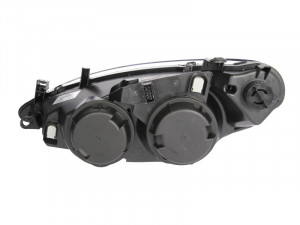 Far Dreapta (halogen, H1/H7/W5W, electric, cu motor, culoare semnalizator: transparent) potrivit PEUGEOT 307, 307/KOMBI -06.05 - Img 2